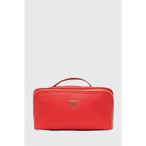 Kosmetická taška Guess červená barva, PW1604 P3401