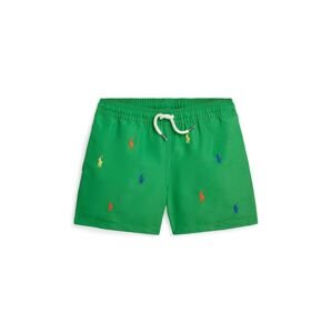 Dětské plavkové šortky Polo Ralph Lauren zelená barva