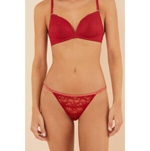 Tanga women'secret XMAS RED červená barva, 5356455