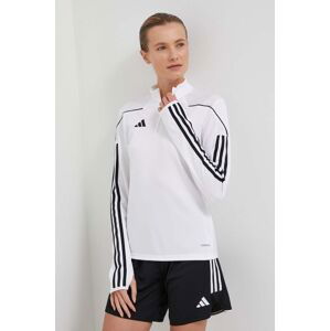 Tréninková mikina adidas Performance Tiro 23 bílá barva, s aplikací, HS3485