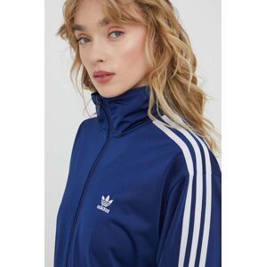 Mikina adidas Originals dámská, tmavomodrá barva, s aplikací, IL3816