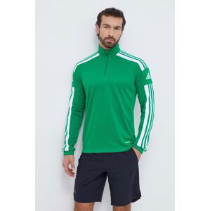 Tréninková mikina adidas Performance Squadra 21 zelená barva, s aplikací, GP6473