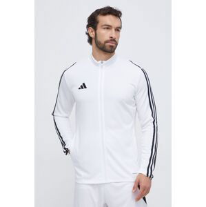 Tréninková mikina adidas Performance Tiro 23 bílá barva, s aplikací, HS3501