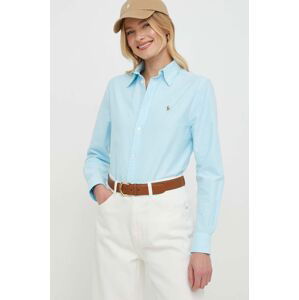 Bavlněná košile Polo Ralph Lauren relaxed, s klasickým límcem