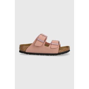 Dětské pantofle Birkenstock Arizona Kids BFBC růžová barva