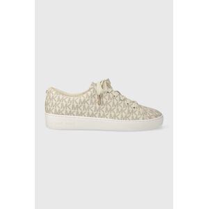 Sneakers boty MICHAEL Michael Kors Keaton béžová barva, 43R4KTFS1B