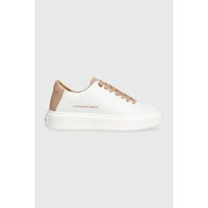 Sneakers boty Alexander Smith London bílá barva, ALAZLDW8352WNU