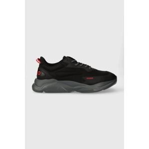 Sneakers boty HUGO Leon černá barva, 50504799