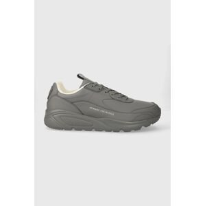 Sneakers boty Armani Exchange šedá barva, XUX121 XV768 00460