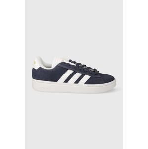 Semišové sneakers boty adidas GRAND COURT IE1453