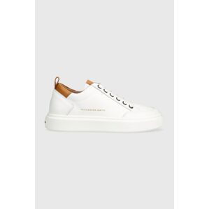 Kožené sneakers boty Alexander Smith Bond bílá barva, ASAZBDM3301WCN