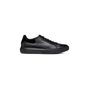 Kožené sneakers boty Geox U DEIVEN černá barva, U455WD 00047 C9999