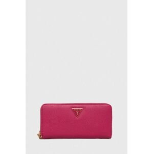 Peněženka Guess LARYN růžová barva, SWBA91 96460