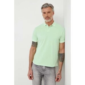Bavlněné polo tričko Pepe Jeans NEW OLIVER GD zelená barva, PM542099