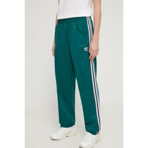 Tepláky adidas Originals zelená barva, s aplikací, IM9818