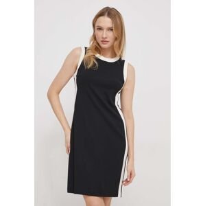Šaty Dkny černá barva, mini, DD3K1450