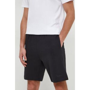 Kraťasy Pepe Jeans JOE SHORT pánské, černá barva, melanžové, PM211646