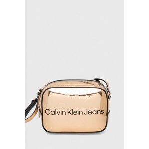 Kabelka Calvin Klein Jeans oranžová barva