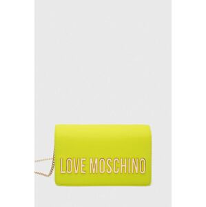 Kabelka Love Moschino zelená barva