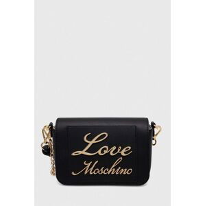 Kabelka Love Moschino černá barva