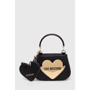 Kabelka Love Moschino černá barva