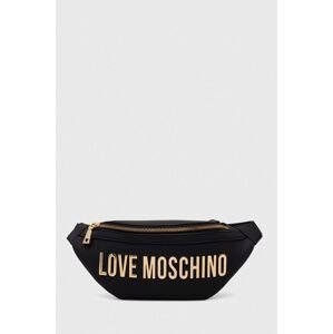 Ledvinka Love Moschino černá barva