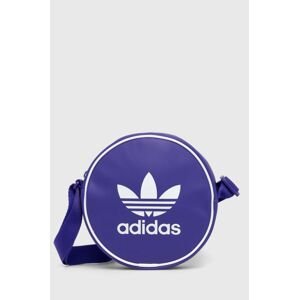 Ledvinka adidas Originals fialová barva, IR5446