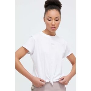 Bavlněné tričko Dkny bílá barva, DP3T8521
