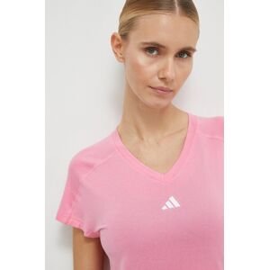 Tréninkové tričko adidas Performance TR-ES růžová barva, IS3963