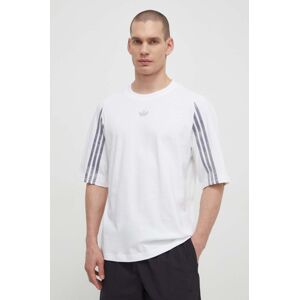 Bavlněné tričko adidas Originals Fashion Raglan Cutline bílá barva, IT7446