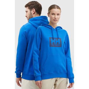 Bavlněná mikina Helly Hansen s kapucí, s potiskem, 53289