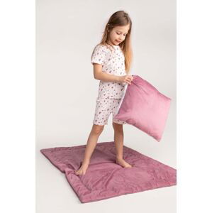 Dětské bavlněné pyžamo Coccodrillo béžová barva