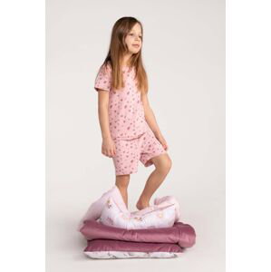 Dětské pyžamo Coccodrillo růžová barva