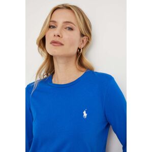 Bavlněné tričko s dlouhým rukávem Polo Ralph Lauren