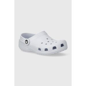 Dětské pantofle Crocs Classic Kids Clog šedá barva