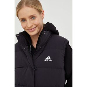 Péřová vesta adidas černá barva, HG6280