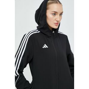 Tréninková bunda adidas Performance Tiro 23 černá barva, přechodná, IA1633