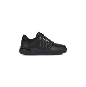 Kožené sneakers boty Geox D DALYLA B černá barva, D26QFB 08577 C9999