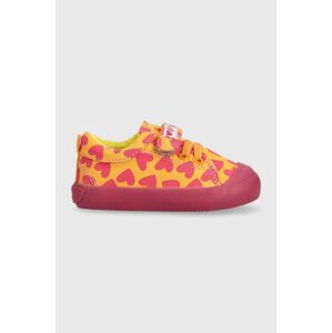 Dětské sneakers boty Agatha Ruiz de la Prada oranžová barva