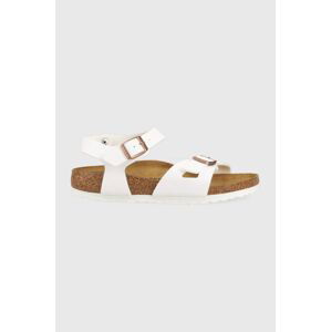 Dětské sandály Birkenstock Rio bílá barva