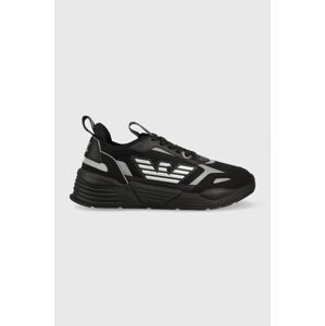 Sneakers boty EA7 Emporio Armani černá barva, X8X070 XK165 M826