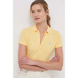 Polo tričko Polo Ralph Lauren žlutá barva