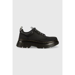 Polobotky Dr. Martens dámské, černá barva, na plochém podpatku, DM27390001.D.Tarik.Lo-Black