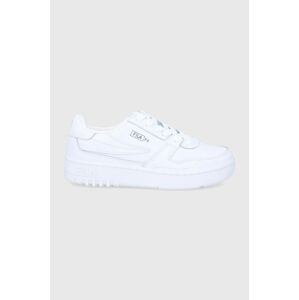 Kožené sneakers boty Fila FXVentuno bílá barva, FFW0003