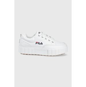 Sneakers boty Fila Sandblast bílá barva, FFW0060