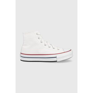 Dětské tenisky Converse Chuck Taylor All Star Lift dámské, bílá barva, 272856C-White.Garn