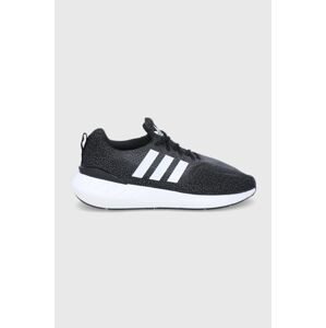 Boty adidas Originals Swift Run GZ3496 černá barva, GZ3496-BLK/WHT