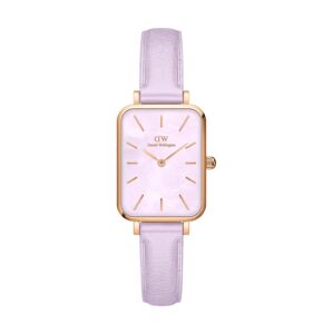 Hodinky Daniel Wellington Quadro Lavender fialová barva