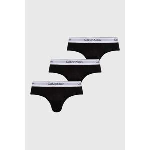 Spodní prádlo Calvin Klein Underwear 3-pack pánské, černá barva, 000NB2379A