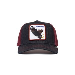 Čepice Goorin Bros The Freedom Eagle tmavomodrá barva, s aplikací, 101-0384